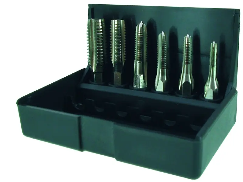 Einschnitt-Gewindebohr-Bit Satz HSS-G M 3-10 670.07