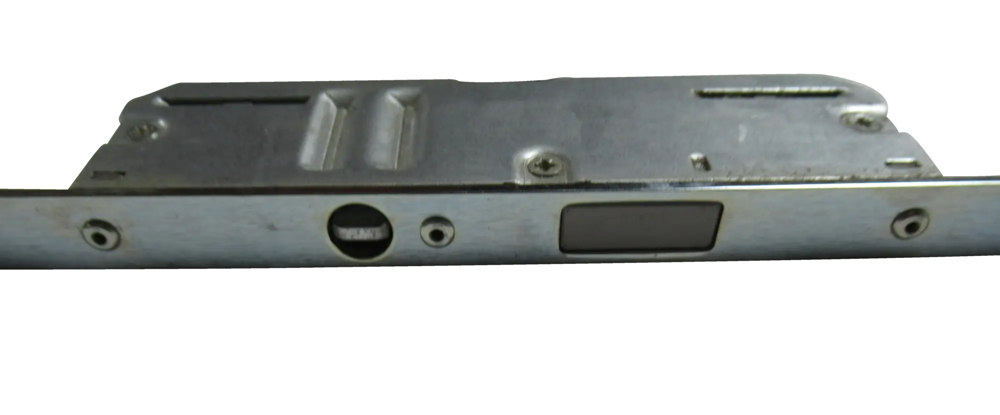 KFV Türverschluss AS 2300 B001 35/92/8 mm, DIN links/rechts, Stulp 16 mm, hell verzinkt, 2 Rund