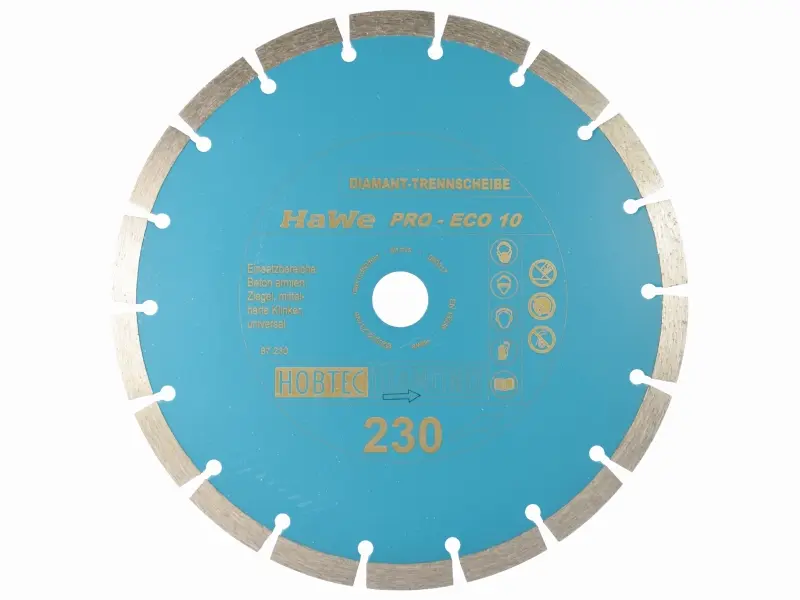 Diamanttrennscheibe Pro Eco 230x10x22,2 mm 87.230