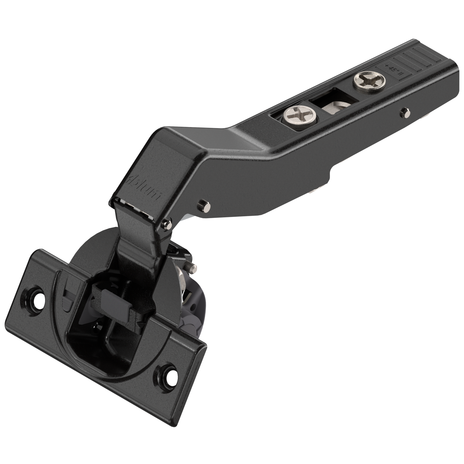 Clip Top Blumotion Winkelscharnier +45° halbauschlagend