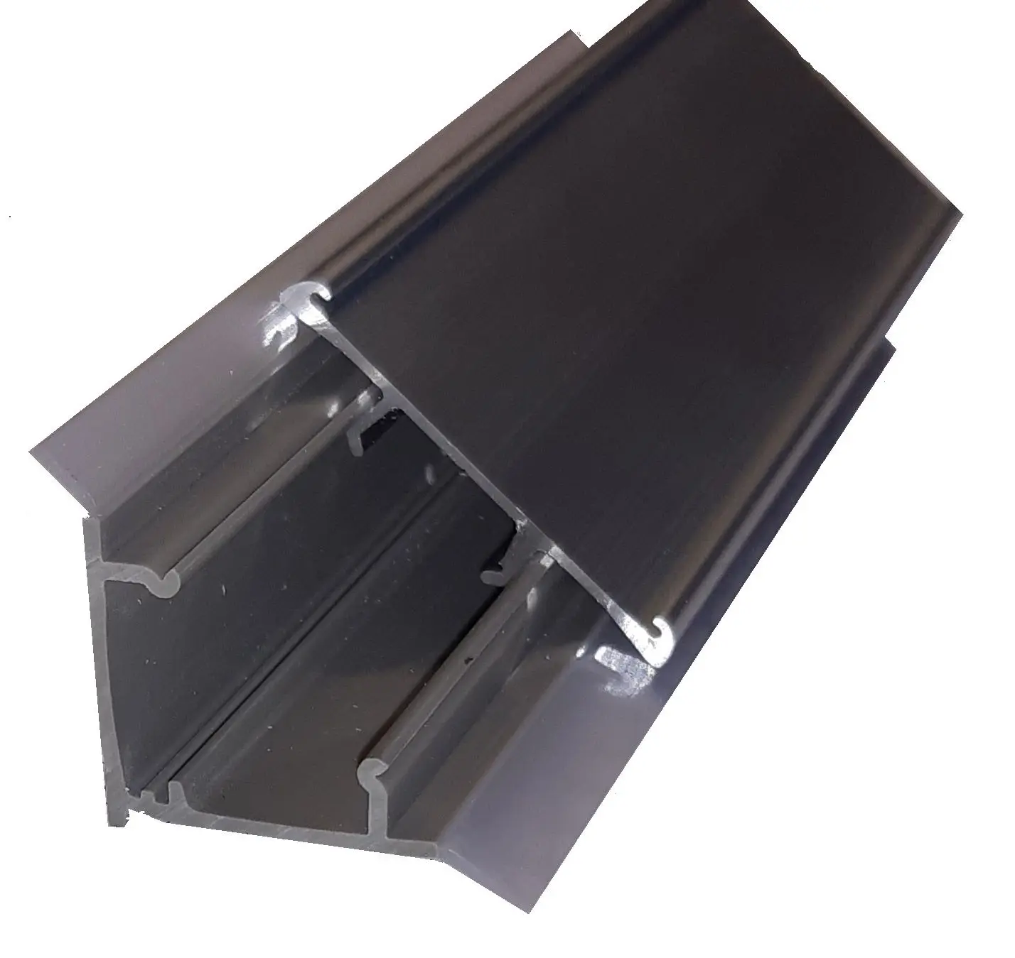 Wandanschlussprofil Delta für 34mm Dekorstreifen,  4000mm,  97685