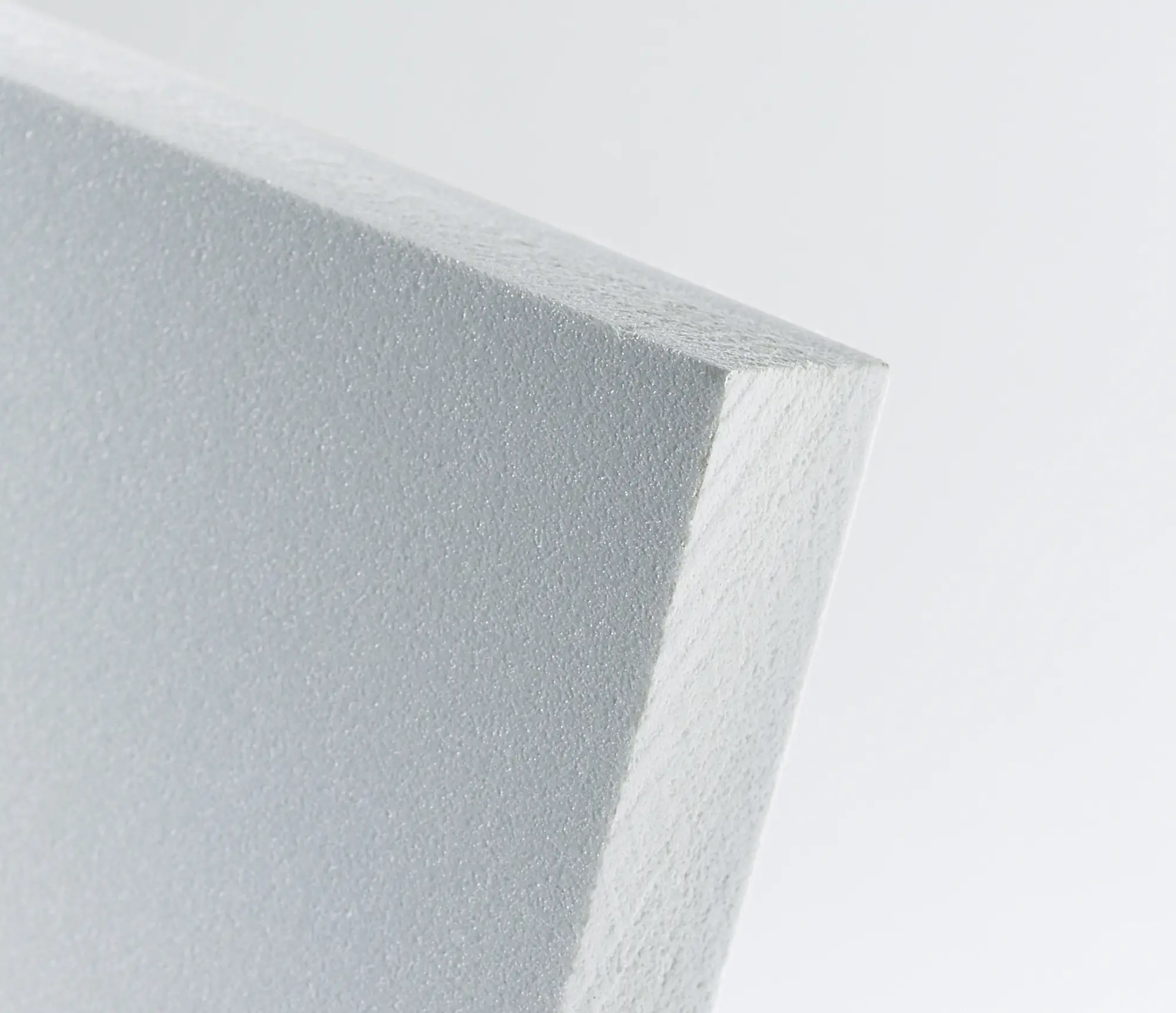 PVC Schaumplatte Weiß, geschäumt, einseitig mit Transportschutzfolie