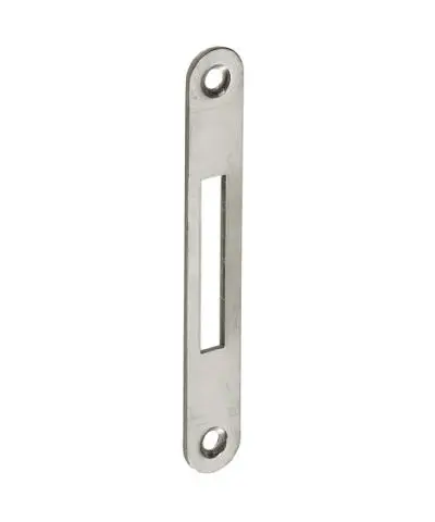 Hettich Schließblech Typ 7510 Für mechanische Schlösser Stahl vernickelt, 9137000