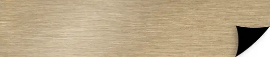Rehau ABS-Kante 3556E Magic II Bronze Prägung OHNE 