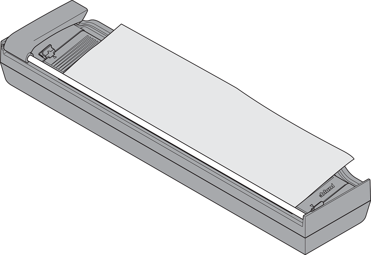 Orga-Line für Tandembox Folienschneider