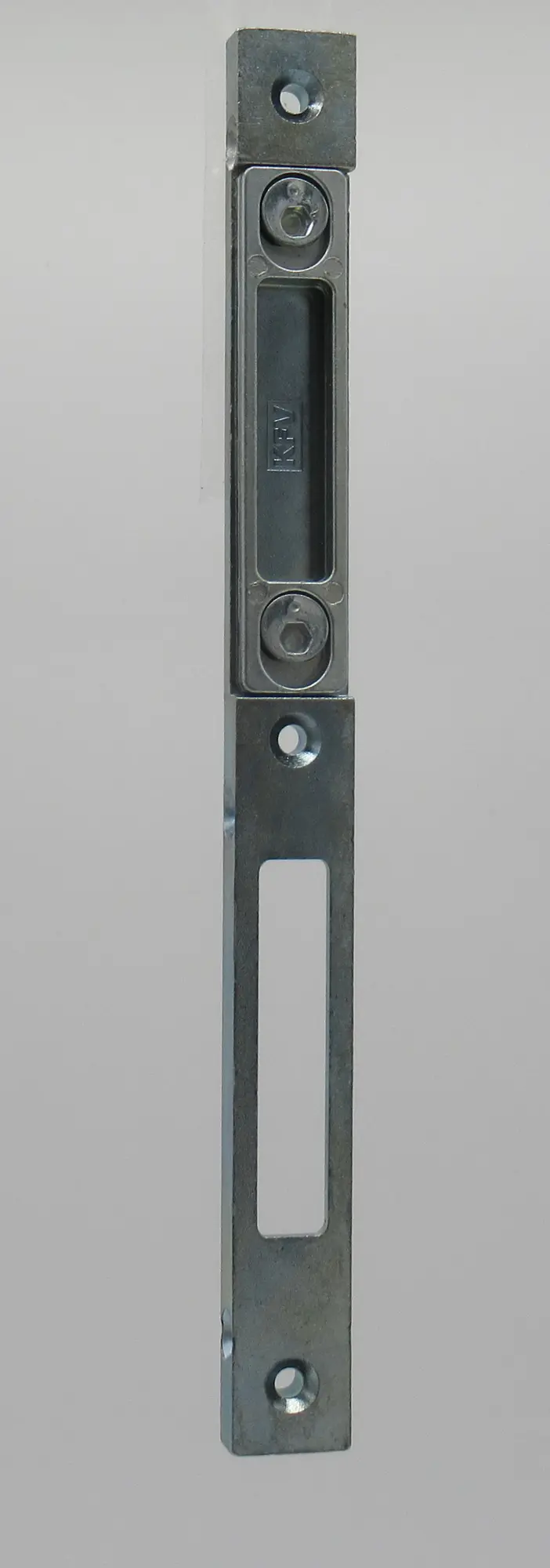 KFV Fallen-Riegel Schließblech 19-512 V, 208x18x8,5mm, DIN Links/Rechts, hell verzinkt, 3355916