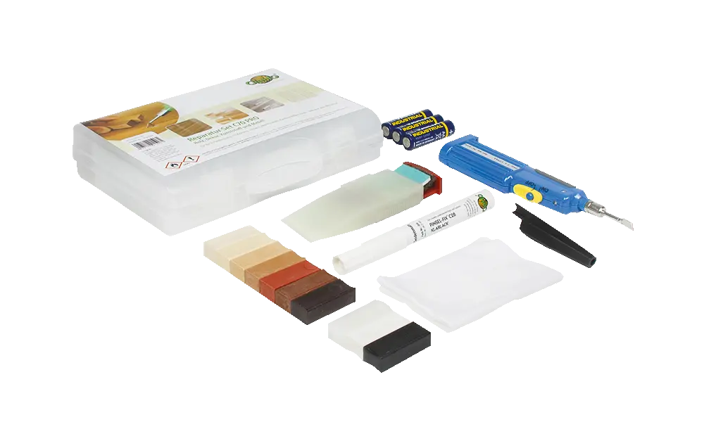 Cleho Reparatur-Set C70 PRO für Holz- und Kunststoffoberflächen, 7021506