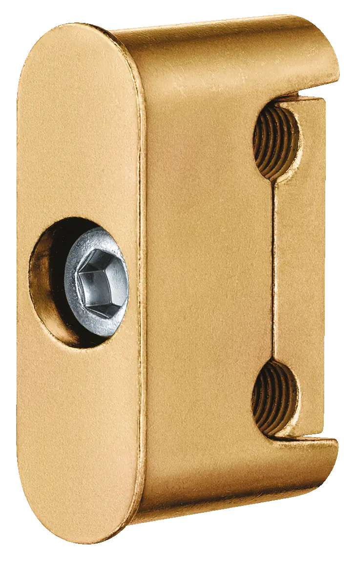 Simonswerk Variant Klemmblock V3604, Bauhöhe 18,5mm, gelb verzinkt, 5 070505 0 01112