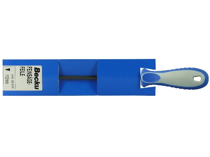 3-Kant Feinsägefeile 113 mm mit Heft 33.513