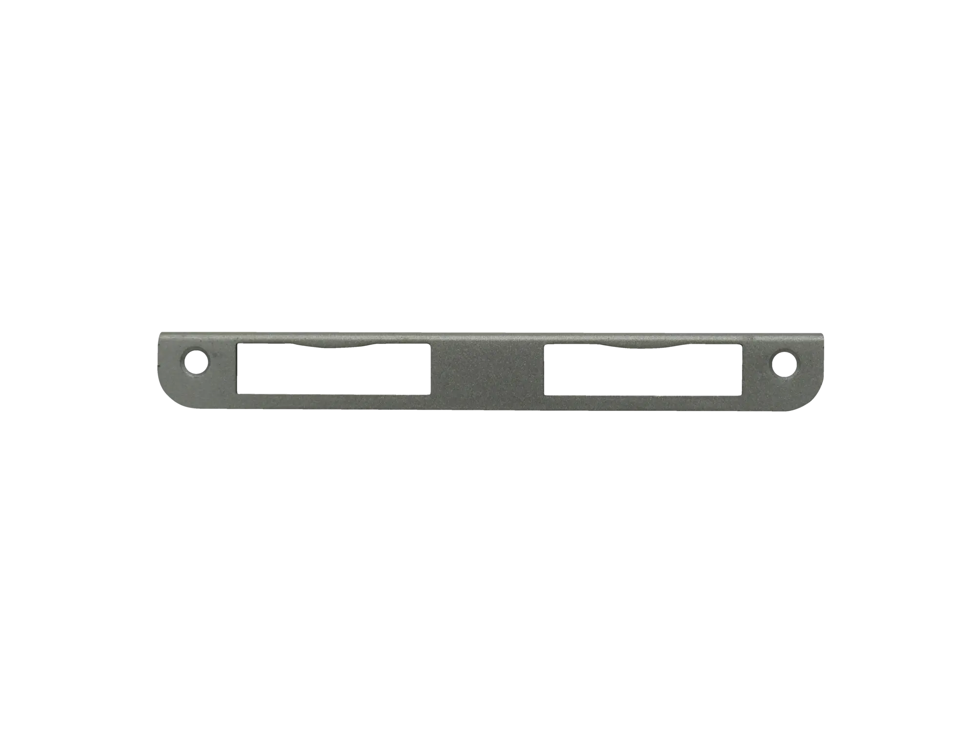BMH Winkelschließblech ZT S08 170x20x20x1,5 mm, DIN Li/Re, rund, silber, mit Feilnase, 0010.000057
