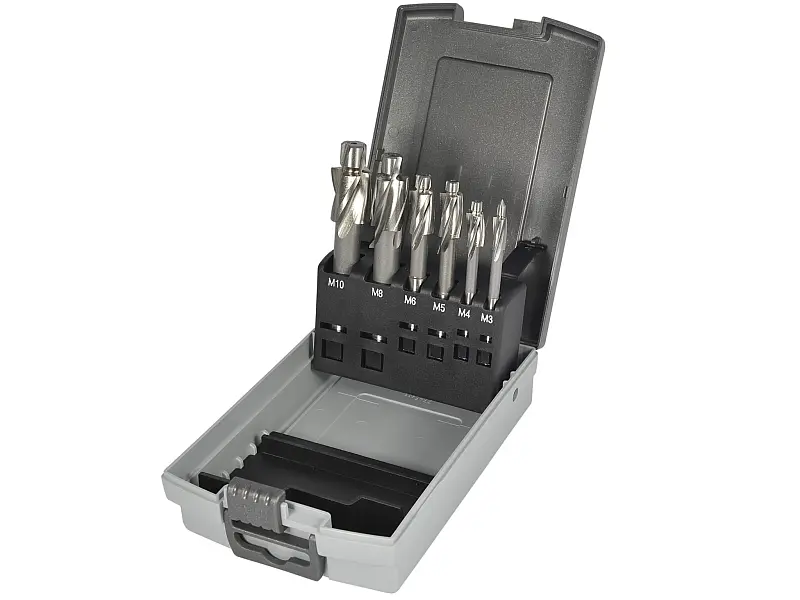 Flachsenker-Satz DIN 373 HSS 6-tlg Ø6-18 mm 202.60