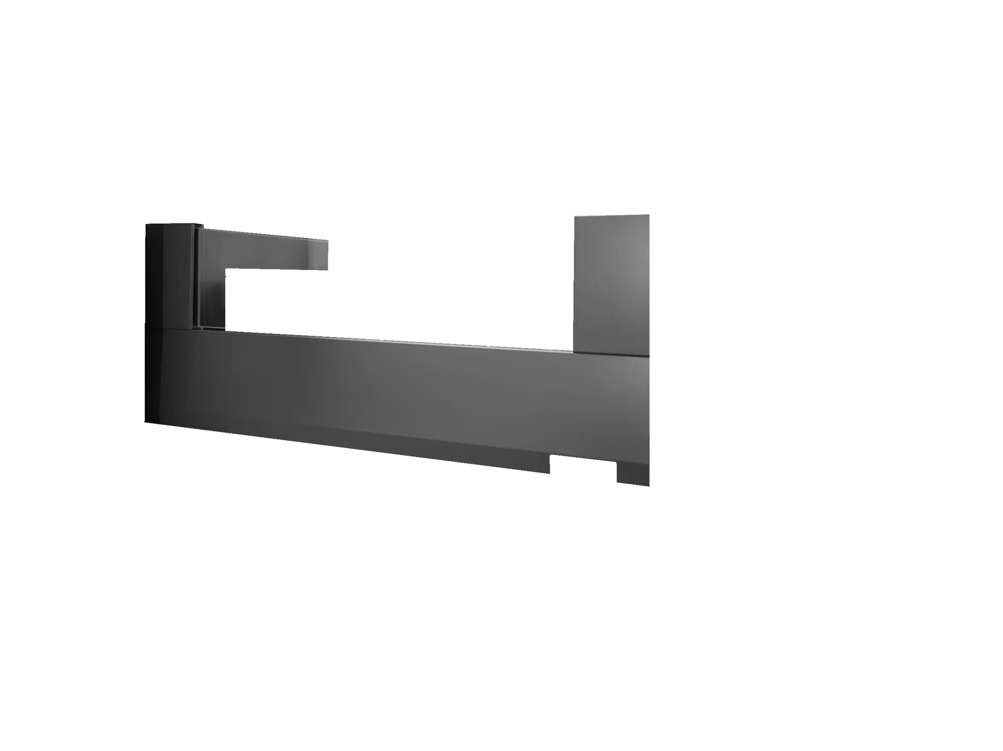 Merivobox Modular mit Boxcover Frontauszug Höhe E Oriongrau