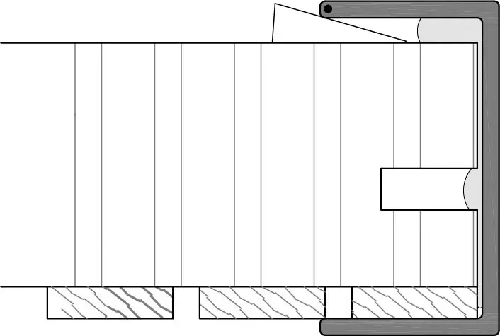 Wandabschlussprofil Admonter Acoustic,  U Profil,  Alu eloxiert E6/EV1,  20x40x20x2mm