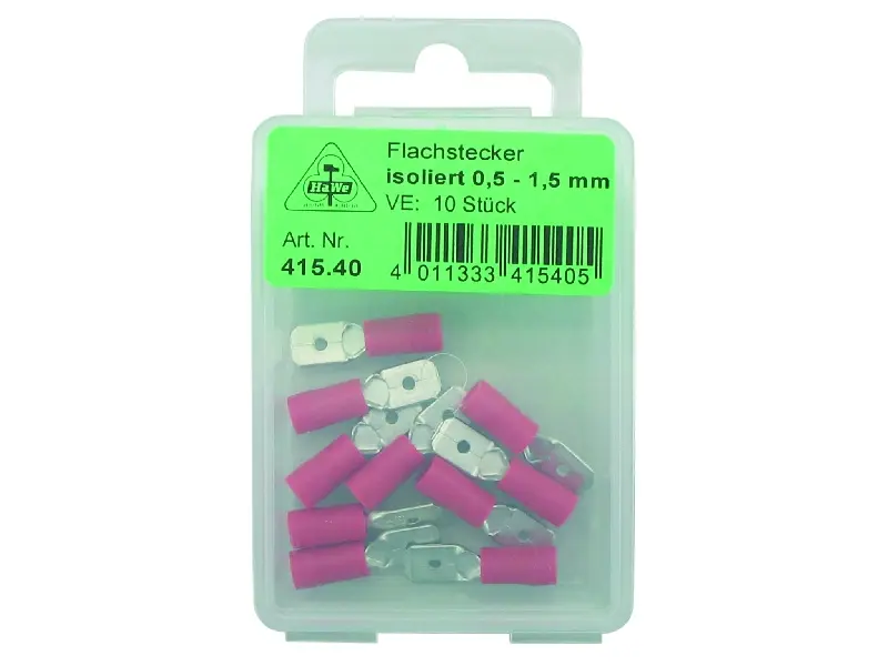 Flachstecker