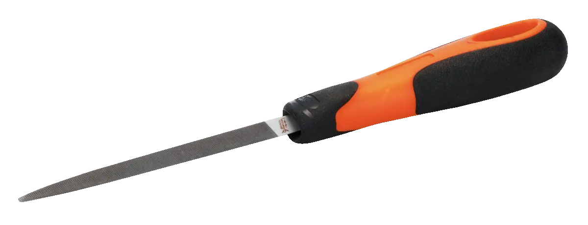 Bahco Dreikantfeile mit Heft 200x15.5 mm, Hieb 2