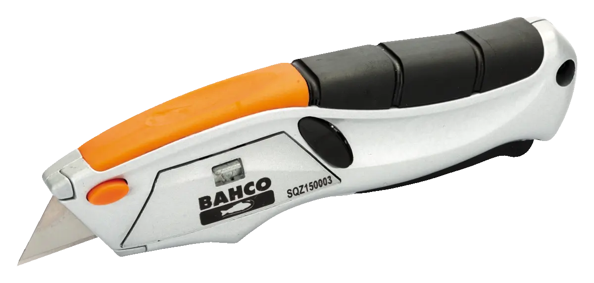 Bahco Universalmesser mit Automatischem Klingeneinzug SQZ