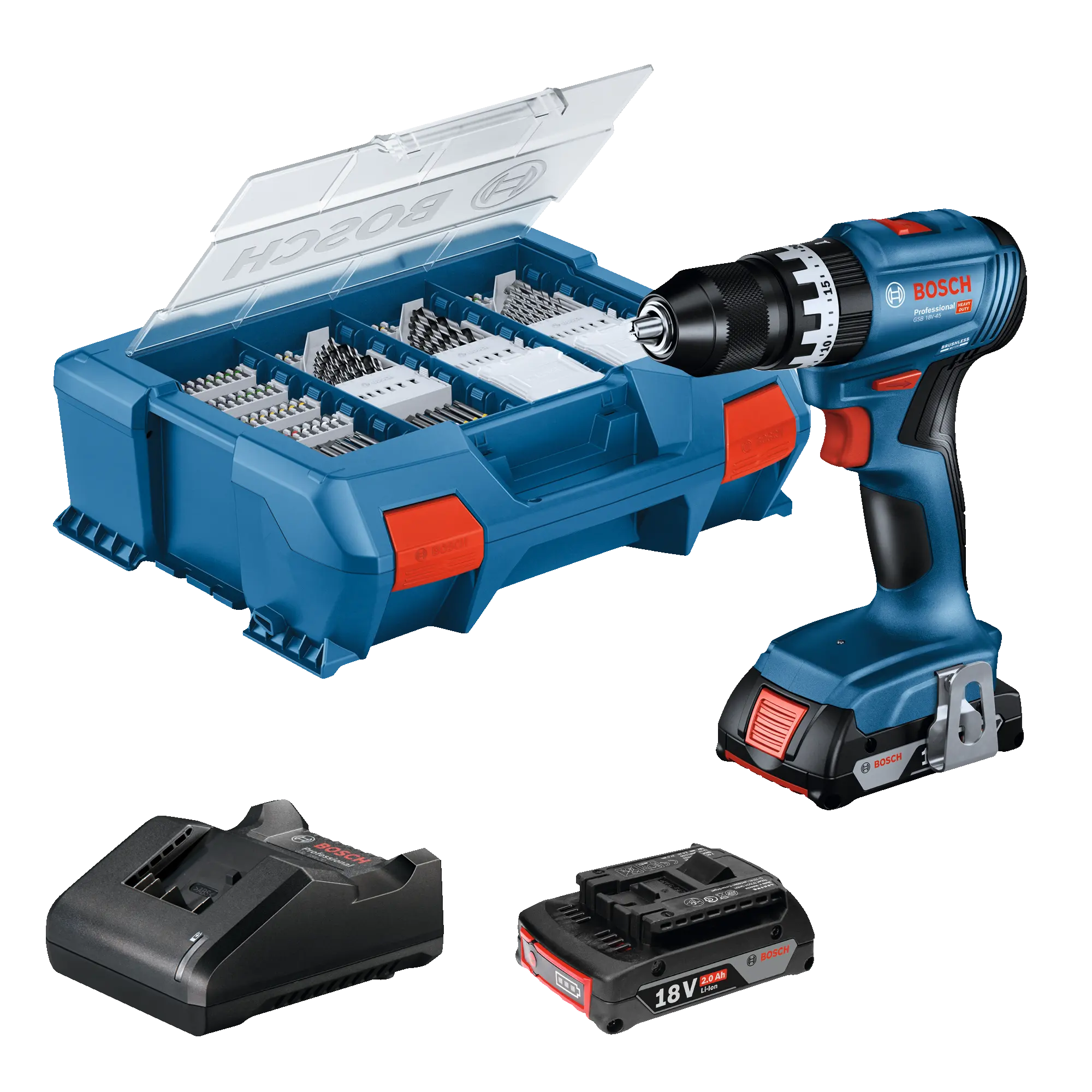 Bosch Akku-Bohrschrauber GSB 18V-45