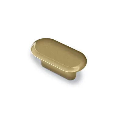Eramo Griff Messing Optik antik gebürstet, BA32mm L64mm B32mm H26mm, 9348285