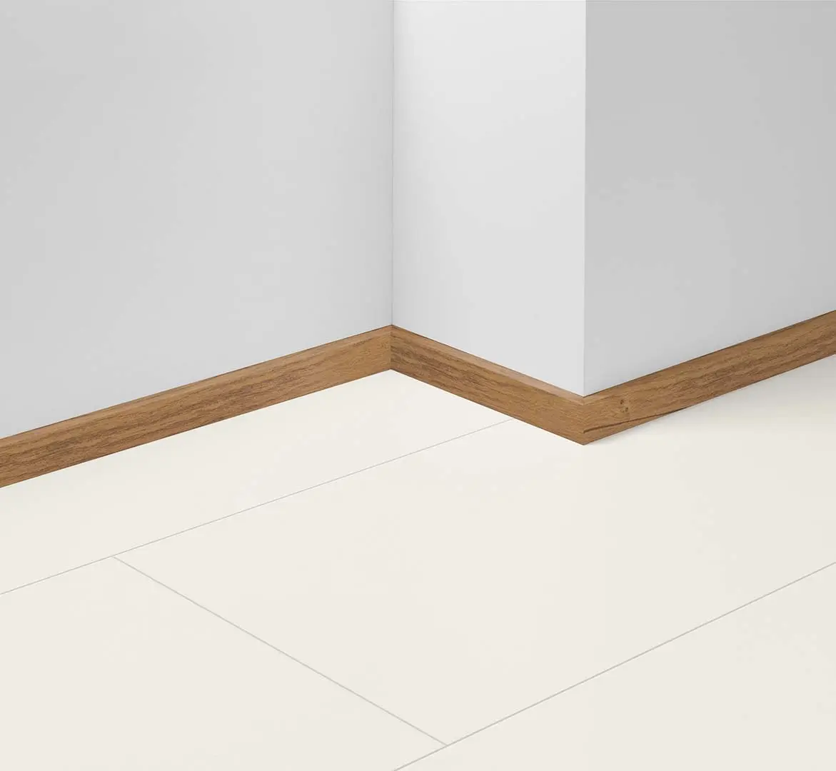 PARADOR Vinyl Dekor-Sockelleiste SL 3 Eiche Memory natur D081 gebürstete Struktur 1745434