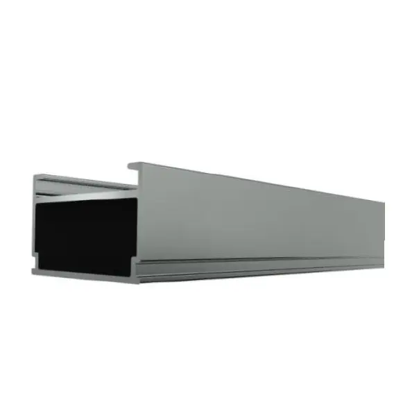 Alu-Systemprofil DUPLEX Aluminiumprofil, für alle Holzarten und TimberTech WPC geeignet