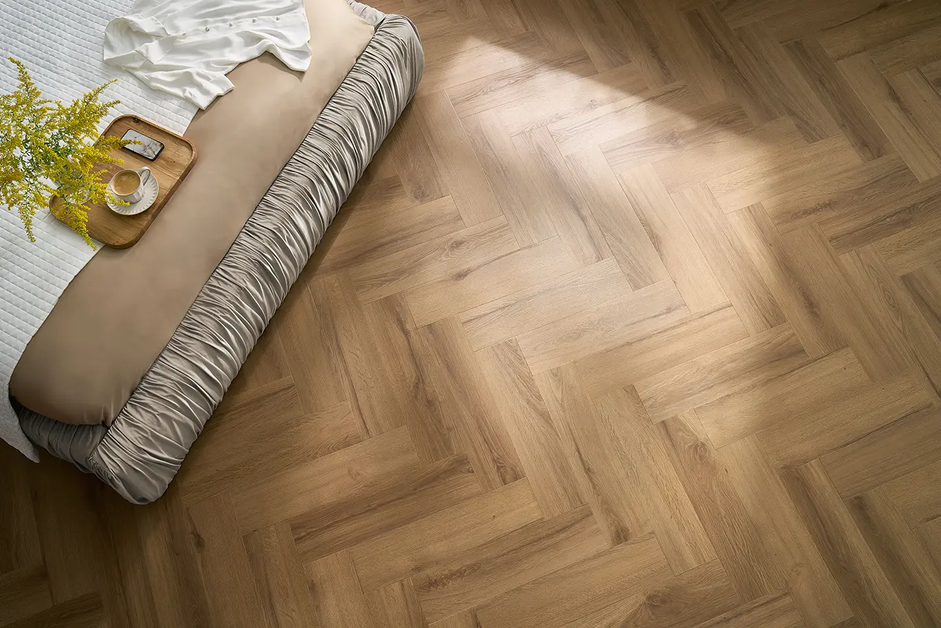Vinylboden Arbiton Amaron Herringbone Rochester Eiche CA 229, Klickverbindung 5Gi,