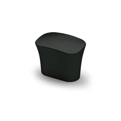 Hettich Itri Knopf schwarz matt, BA16mm L38mm B25mm H30mm, 9345396