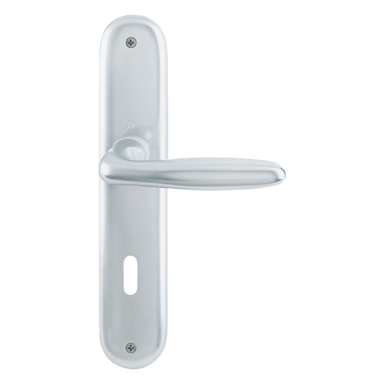 Hoppe ZT-BB Langschildgarnitur 1510/273P Verona Alu F1