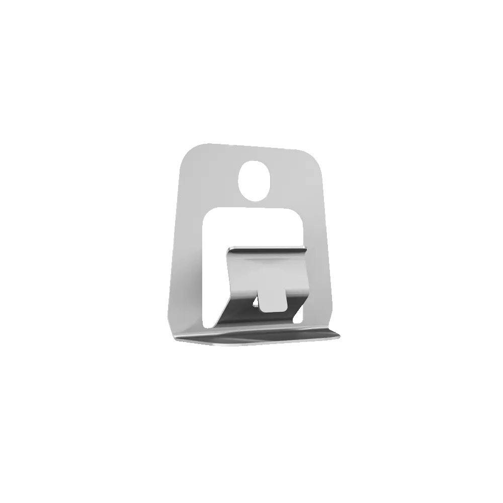 ExPress-Clip 2 - 32 x 30mm, Karton mit 50 Clips inkl. Schrauben und Dübel für ca. 20-30 lfm