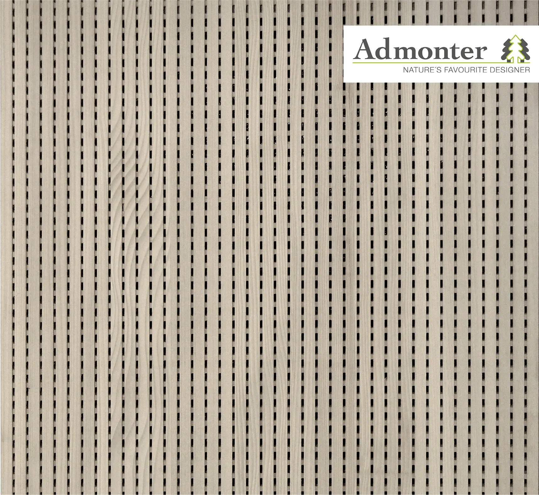 Admonter Akustik Premium, Tanne natur, noblesse, braun gekittet, gebürstet, roh,