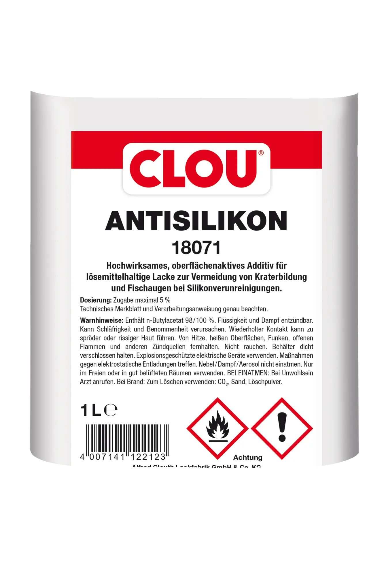Clou Antisilikon 18071  1 Liter,