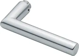 Hoppe ZT-Lochteil 1400 Amsterdam, Alu F1, Vierkant 8 mm, Schnellstift-Verbindung, 3277144