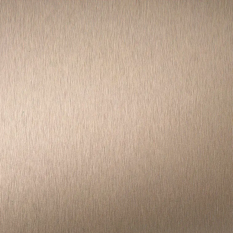 Dekodur Schichtstoff A 353 SR Aluminium bronze gebürstet