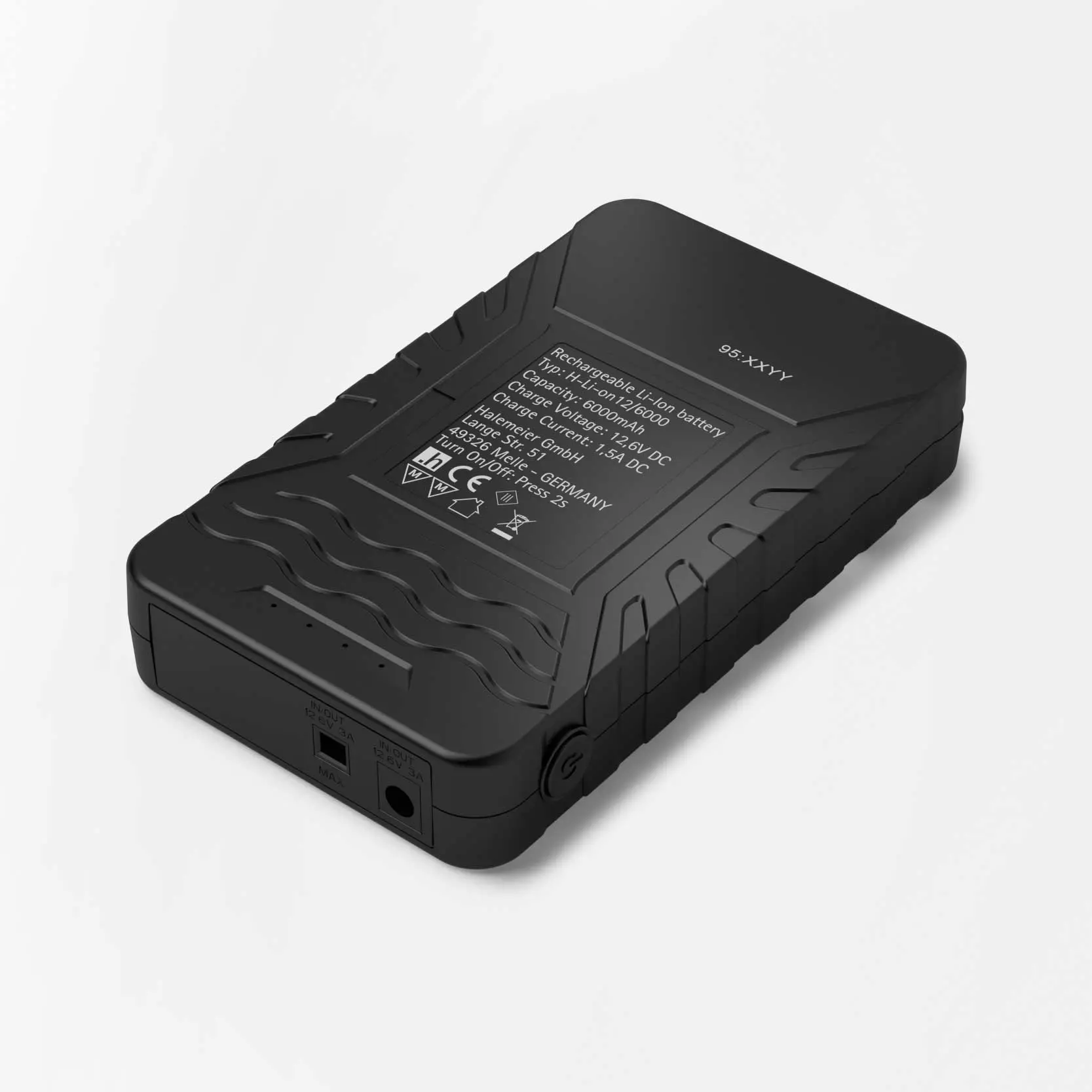 LitePac 6000  Li-Ion 12VDC 6Ah Akku1x Ausgang 12VDC max.3A3115101