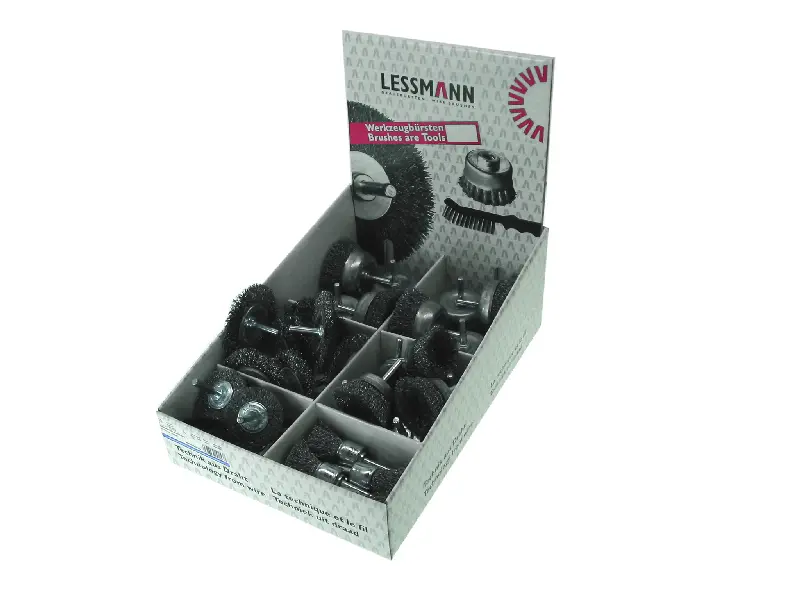 Heimwerker-Bürsten-Sortiment 40-tlg 6 mm Schaft 499-90