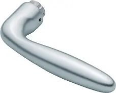 Hoppe ZT-Lochteil 1510 Verona, Alu F1, Vierkant 8 mm, Schnellstift-Verbindung, 3257784