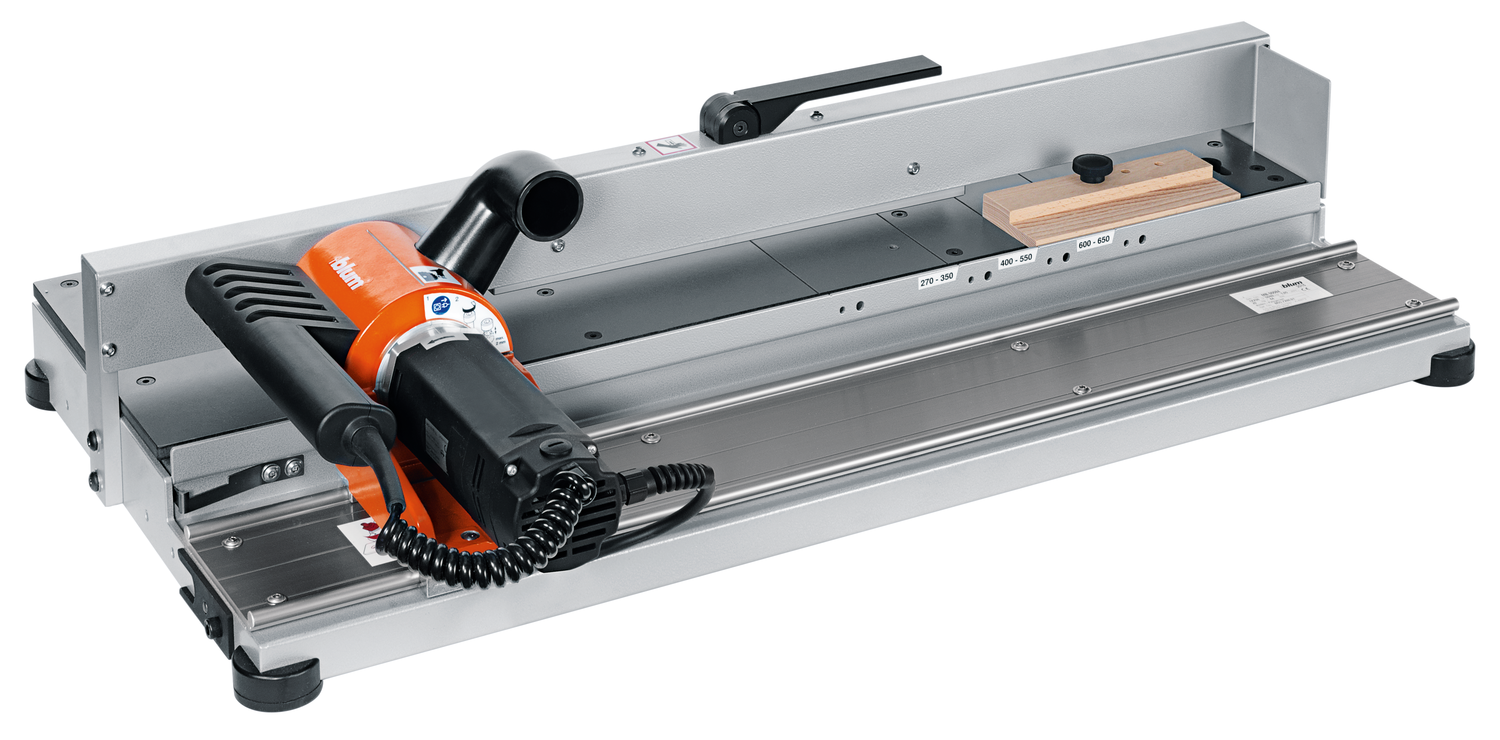 Blum Bodenfalzgerät für Legrabox mit Fräser, Fachboden 15 bis 16 mm