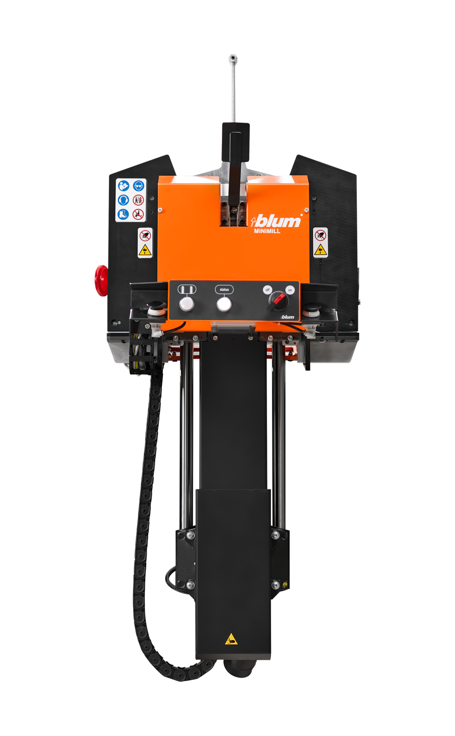 Blum MINIMILL Tischgerät für Kraftspeicher Ausfräsung M40.1000