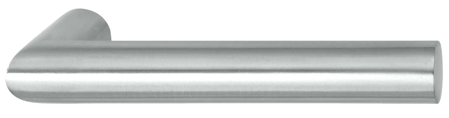 GenoTop Glastür-Drücker Edelstahl Stuttgart gekürzt TS=8-10 mm, Vierkant 8 mm