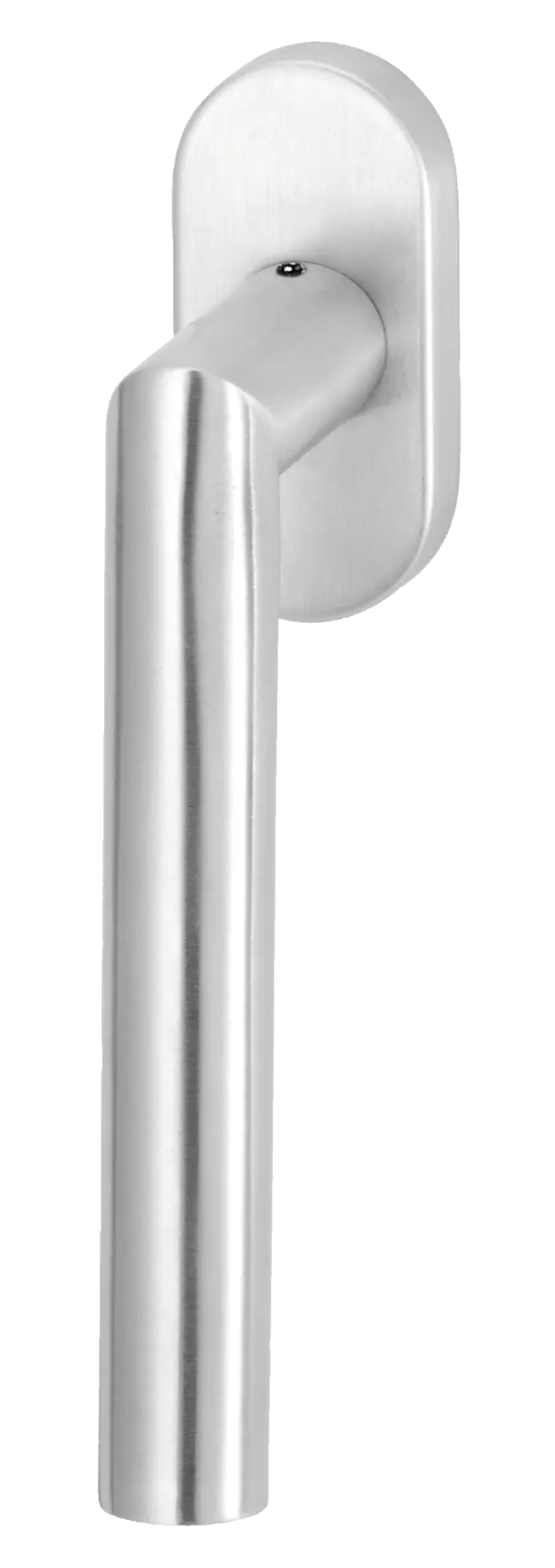 GenoTop Fenstergriff Stuttgart Edelstahl, 10 mm Nocken, 30 mm Stift mit Rastung,