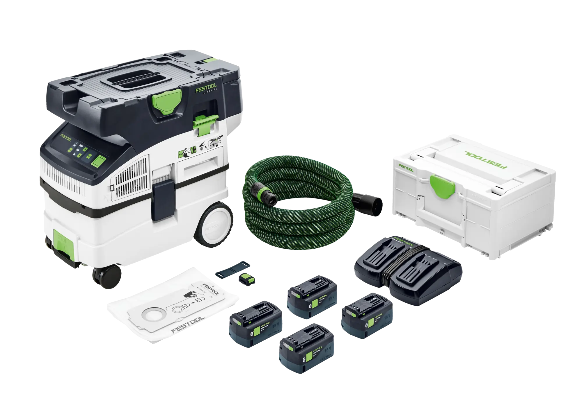 Festool CTLC MIDI I-Plus Energie-Set SYS 18V 4x5,2, 577150