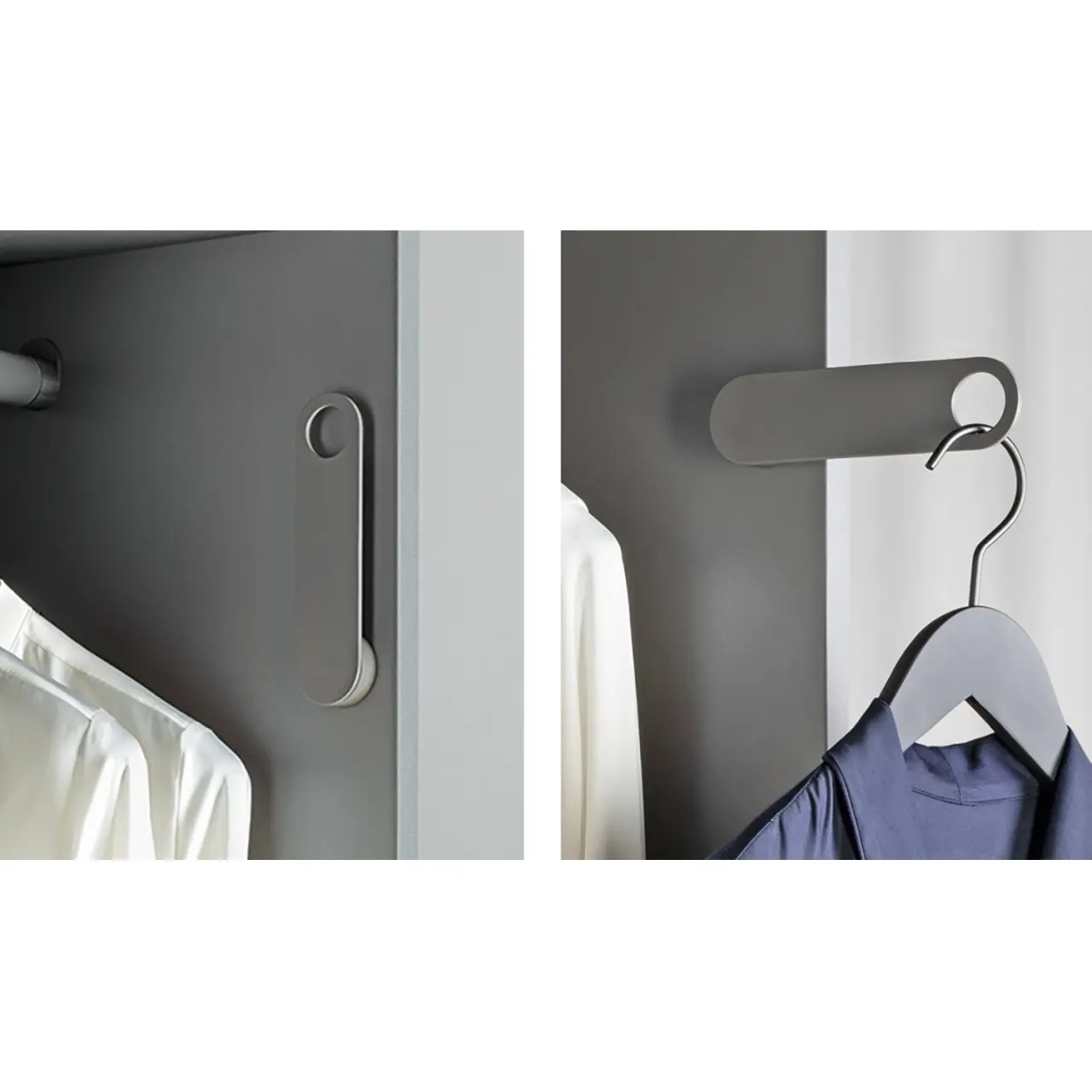 Kleiderbügelhalter klappbar,  Quadro,  anthrazit,  9279065