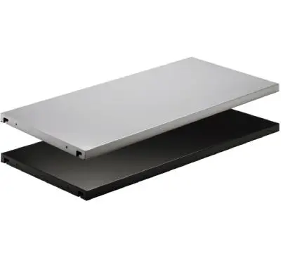 Hettich Stahlfachboden für Schrankwände KB 800 mm, EB 762 mm, AB 761 mm, schwarz 9082380