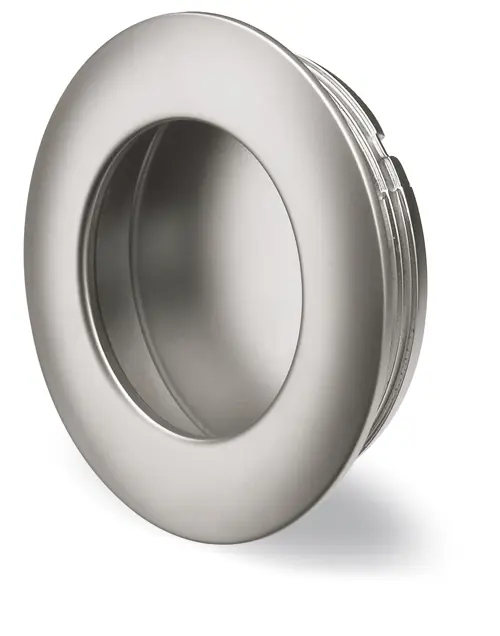 Hettich ProDecor Möbelmuschel Borgoa,verchromt mat  H11 mm/D 41 mm 9070567