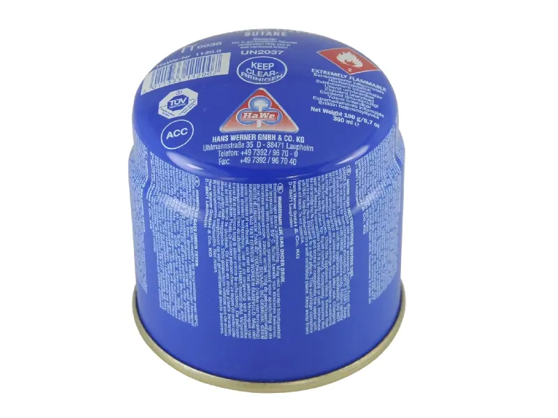 Gaskartusche Universal Butan-Gas 190 gr/360 ml 1120.0