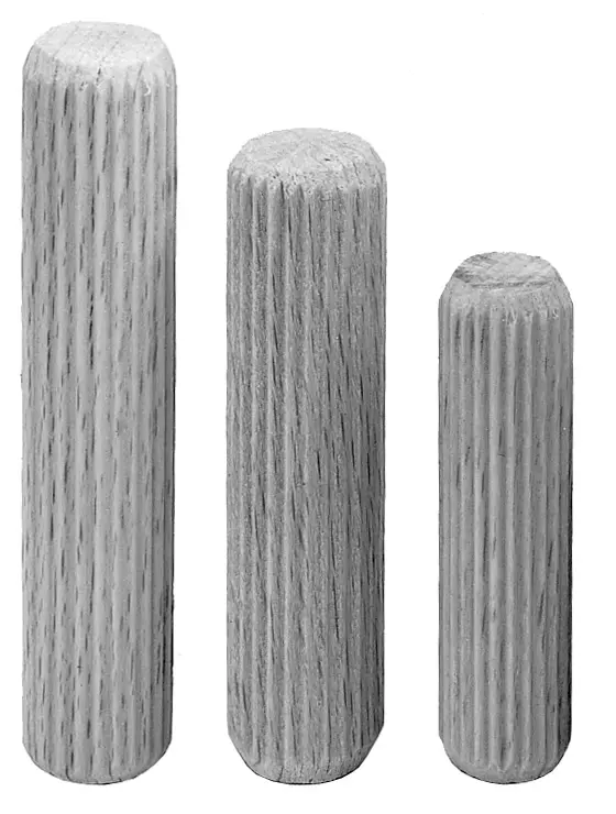 Facett Riffel Dübel Buche ( 900 g)