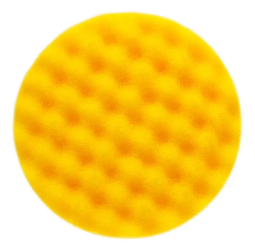 Mirka Golden Finish Pad-1 85 mm, Grip, gelb gewaffelt, VE 2 Stk.,