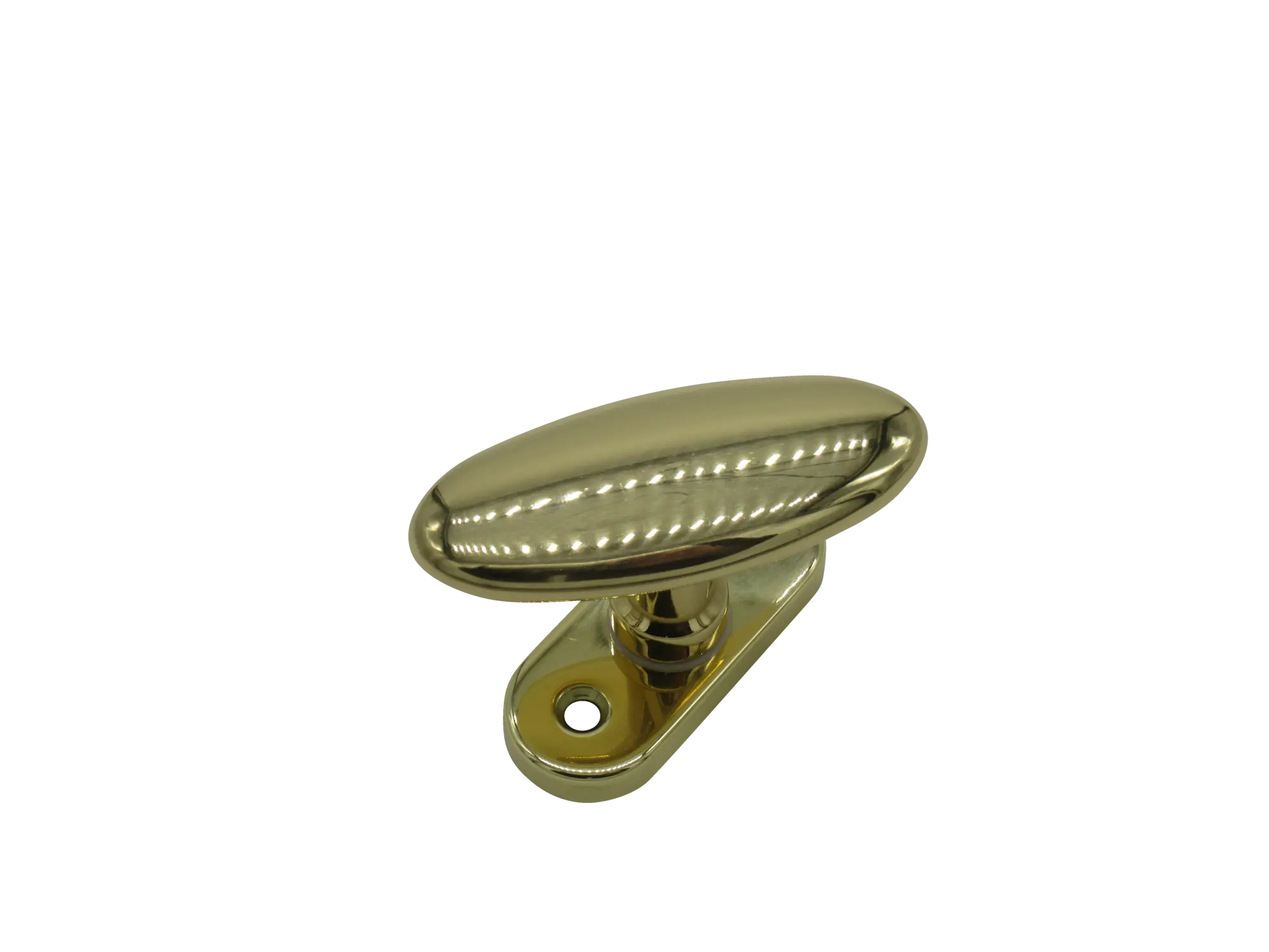 Jatec 1/1 Olive Alt Berlin, Messing poliert (190), ohne Stift und Schrauben