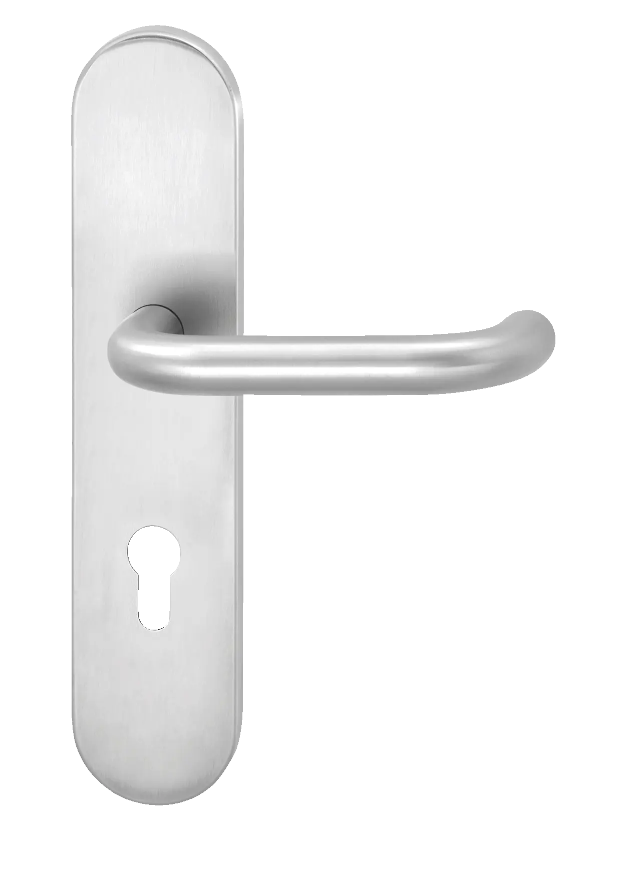 GenoTop ZT-Schutzgarnitur Mannheim Edelstahl PZ Drücker/Drücker, TS=35-45 mm, 12/72 mm