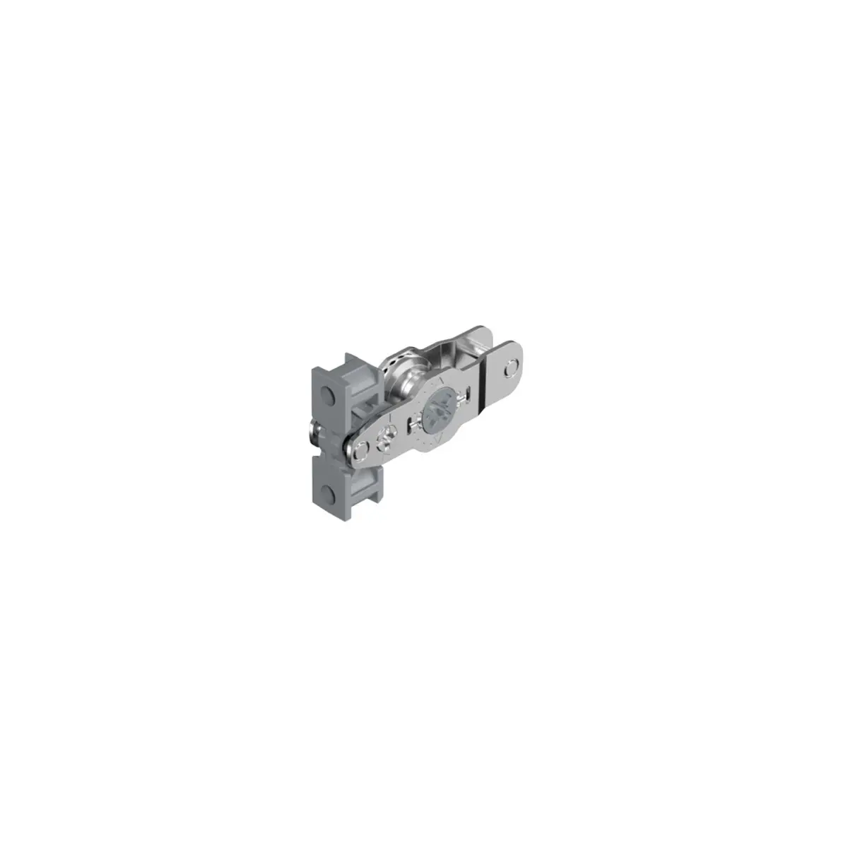 Hettich AvanTech YOU Frontbefestigung für Zarge,  Höhe 77mm,  zum anschrauben 9255832