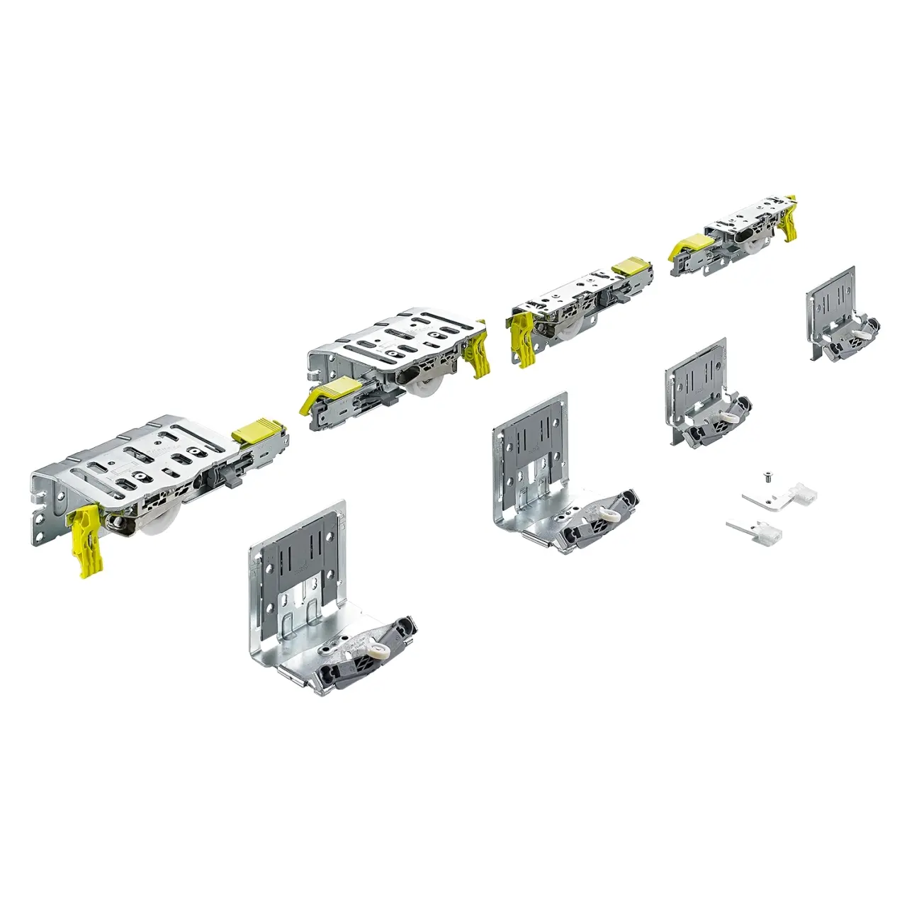 TopLine XL Set Lauf-und Führungsteile 2-türig
